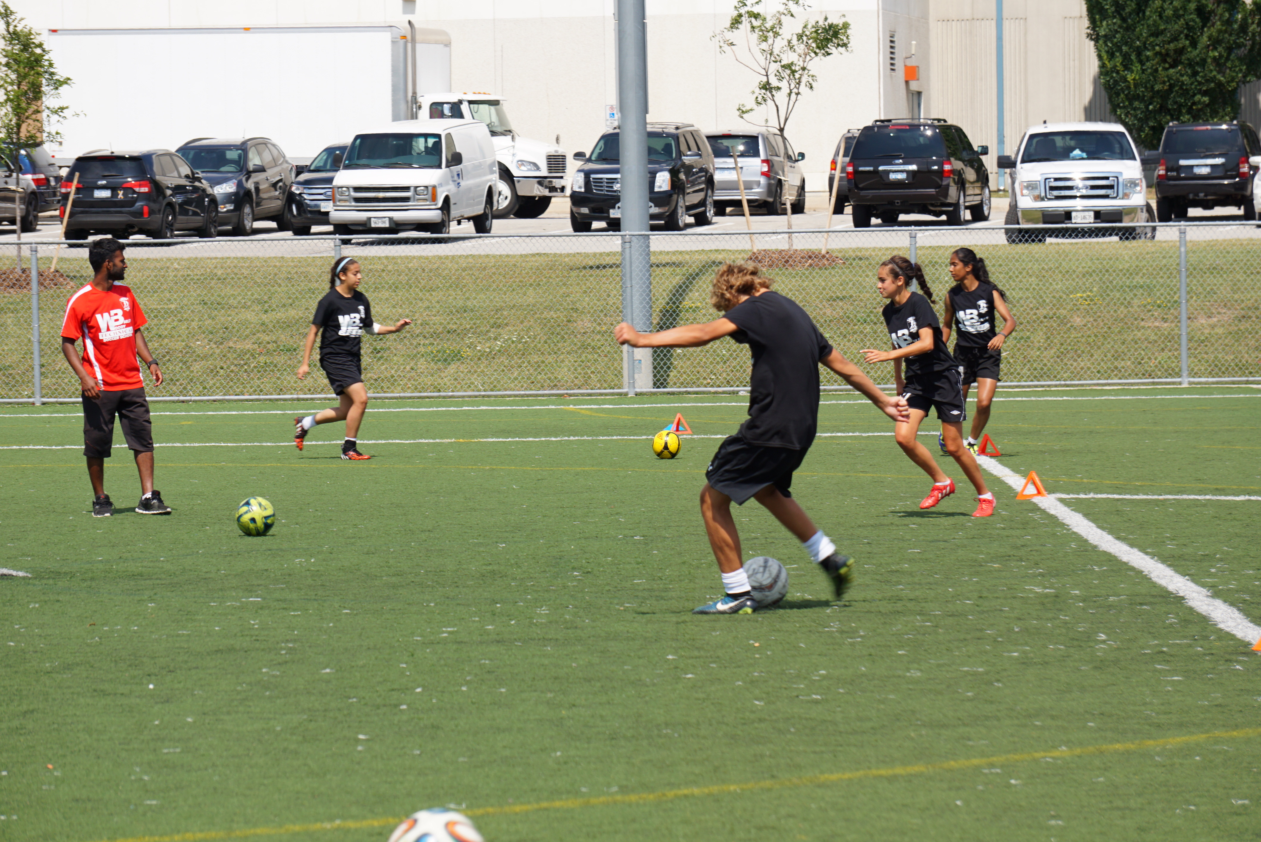 Woody Bailey Soccer School repetition and coaching proof